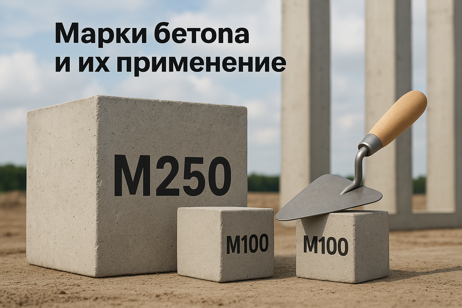 Марки бетона и их применение: просто о важном